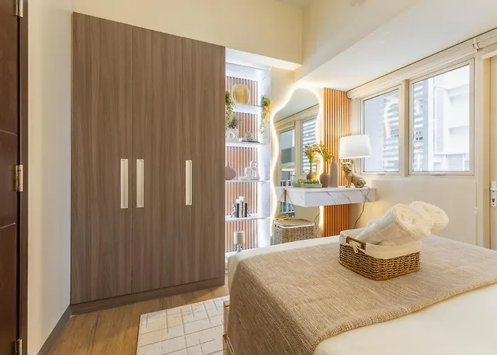 Cozy Modern Organic 1br With Washer And Wifi Near Bgc Apartment *
