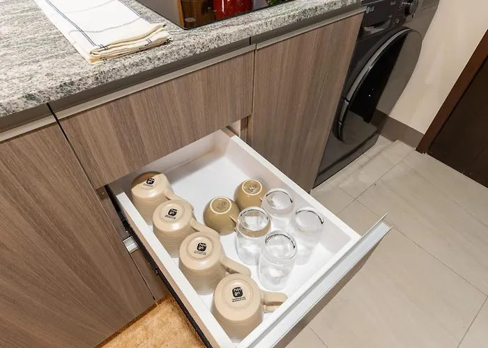 Cozy Modern Organic 1br With Washer And Wifi Near Bgc Manila