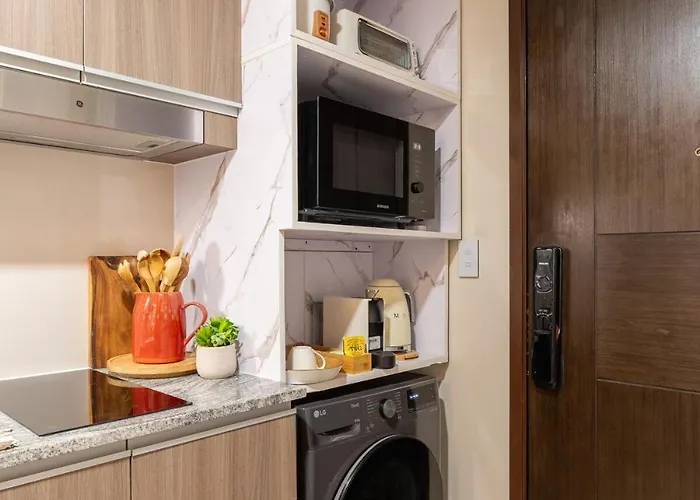 Cozy Modern Organic 1br With Washer And Wifi Near Bgc * Manila